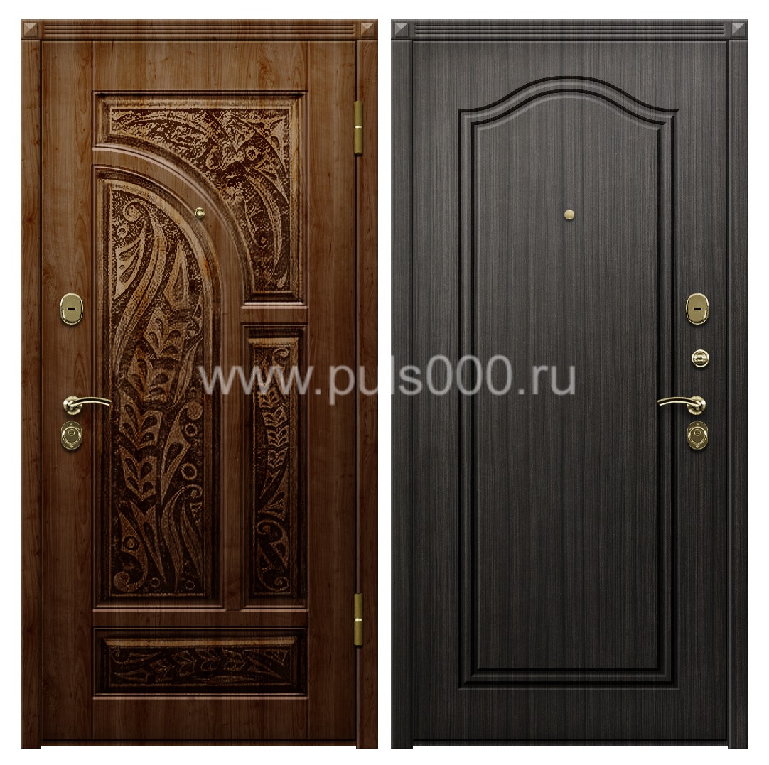 Темная входная дверь с утеплителем VIN-49, цена 40 542 руб. Темная входная дверь с утеплителем VIN-49, цена 40 542 руб.