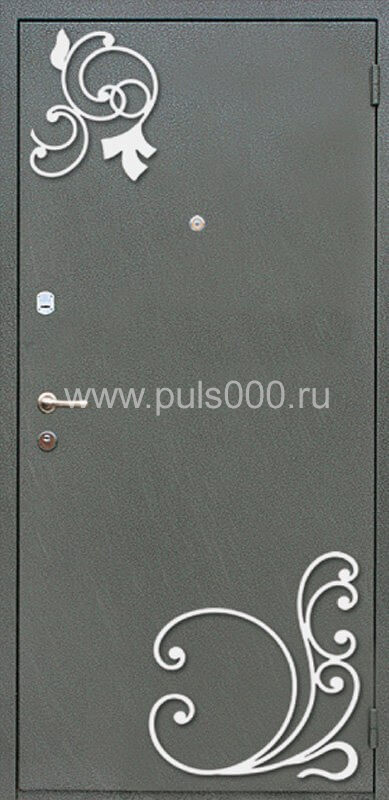 Металлическая дверь с ковкой KV-1742, цена 43 407 руб. Металлическая дверь с ковкой KV-1742, цена 43 407 руб.
